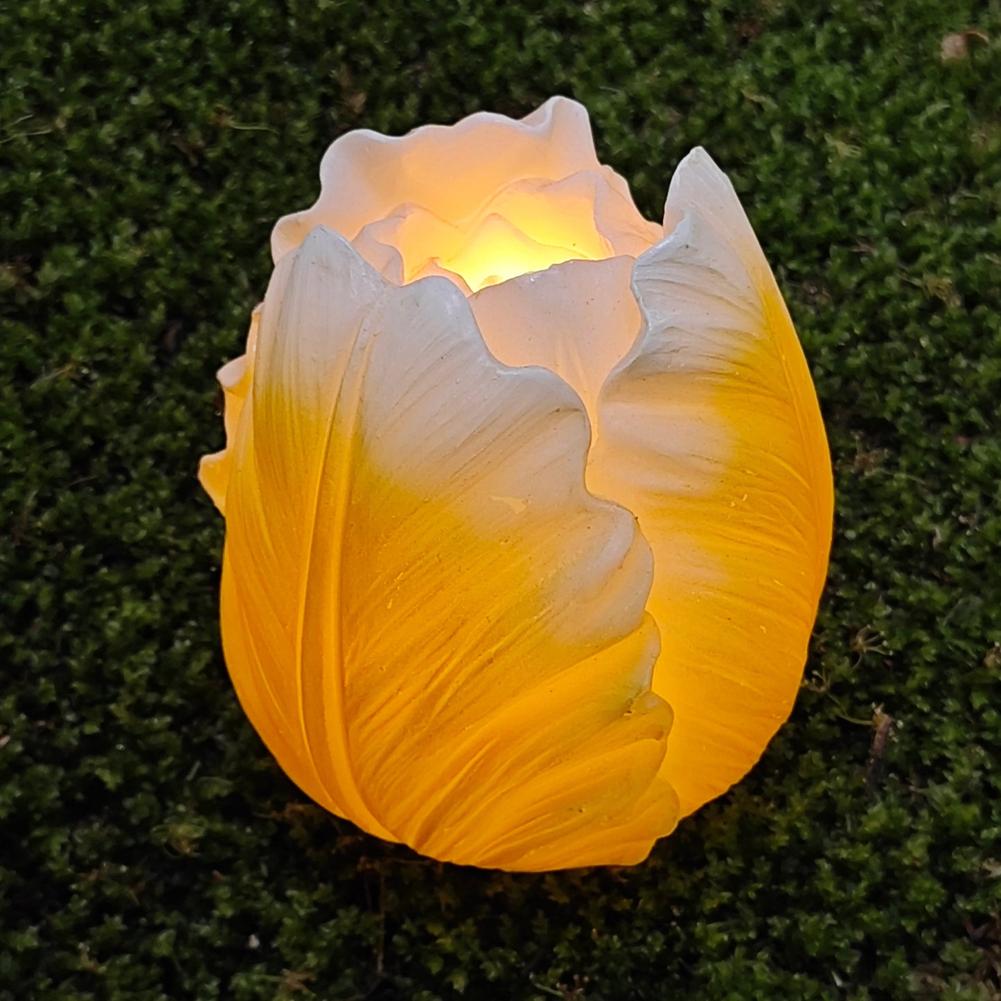 Elegant Tulip - Shaped LED Candle Lamp: Flameless Decorative Lighting for  Homes